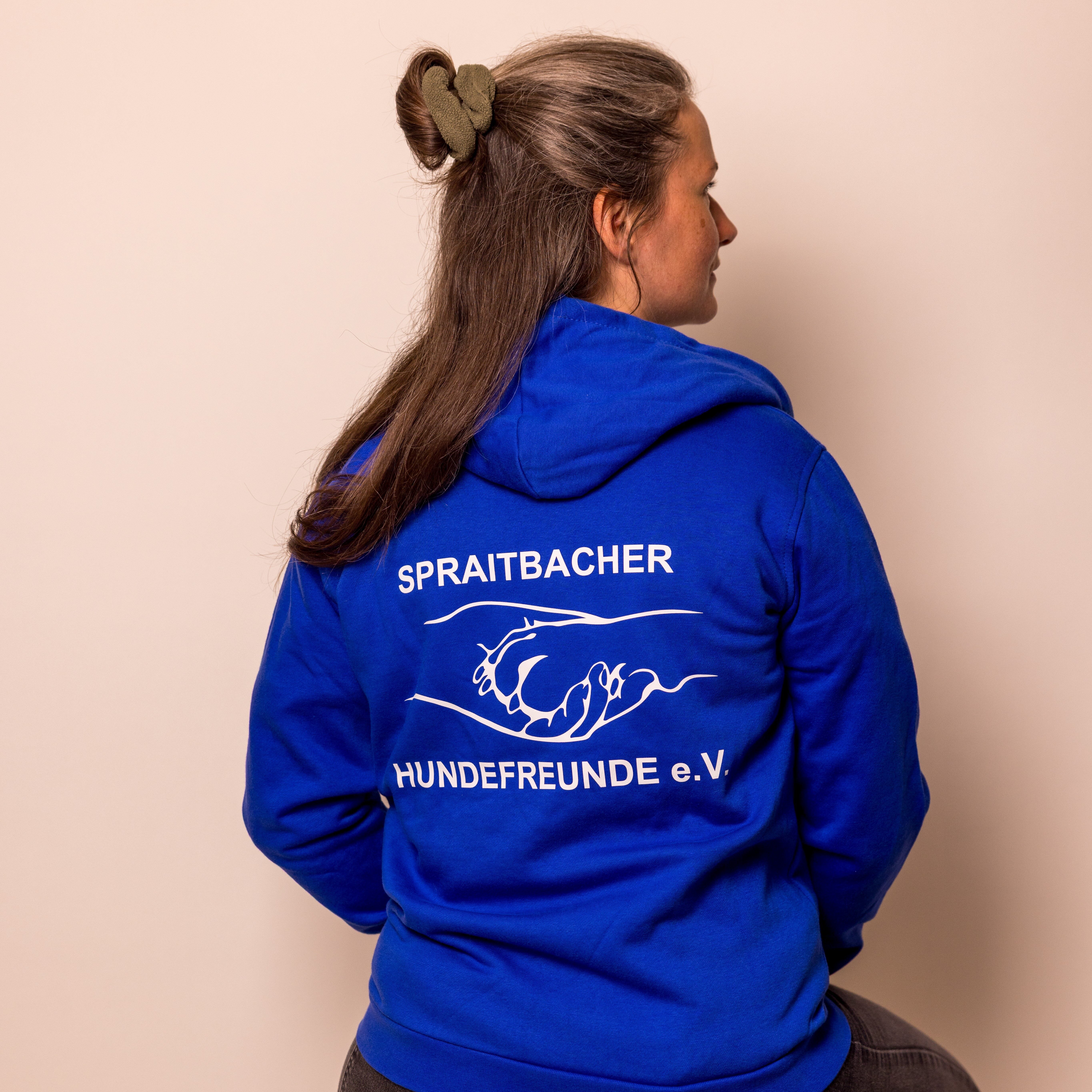 sweatjacke damen hinten