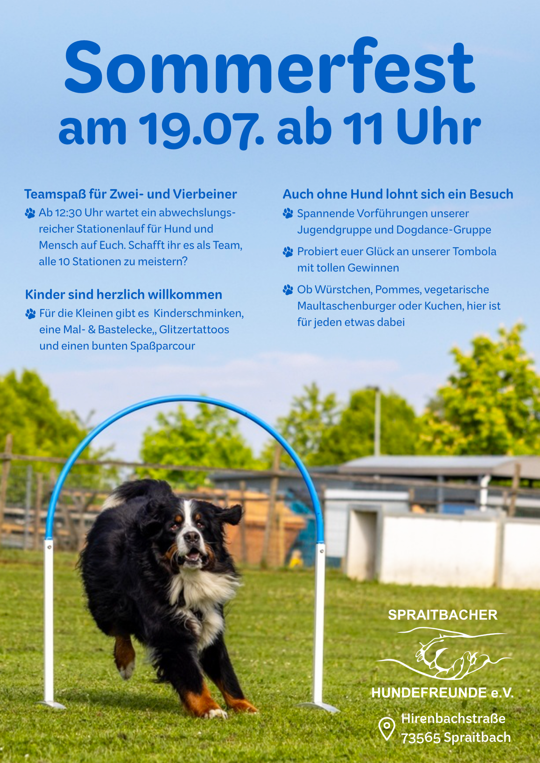 sommerfest plakat